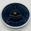 Thumbnail: Vintage Limoges France Porcelain Cobalt Blue and Gold Romantic Portrait Ashtray