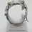 Thumbnail: Vintage Square Shape Silver with Round Shape Mother of Pearl Bracelet