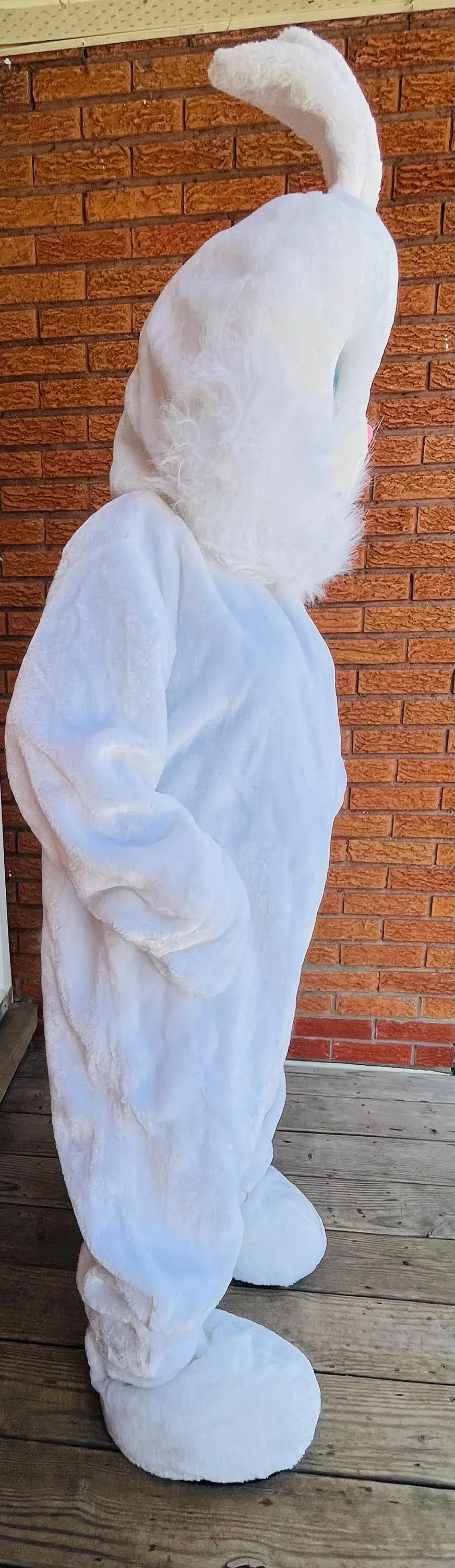 Thumbnail: Deluxe Plush Adult Size Bunny Rabbit Mascot Costume