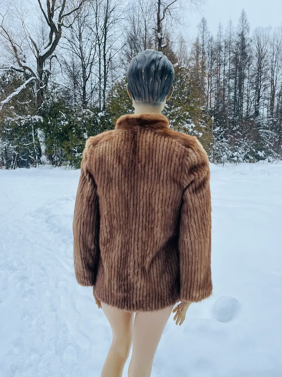 Thumbnail: Vintage Koslow's Caramel Mink Fur Jacket