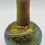 Thumbnail: Handmade Signed Robert Held Art Glass Metallic Iridescent Miniature Bud Vase