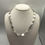 Thumbnail: Vintage Round Shape Malachite & Silver Necklace