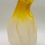 Thumbnail: Signed and Numbered Nikolas Weinstein Art Frosted Glass Yellow