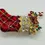 Thumbnail: Red Christmas Stocking with Gifts Brooch Pin