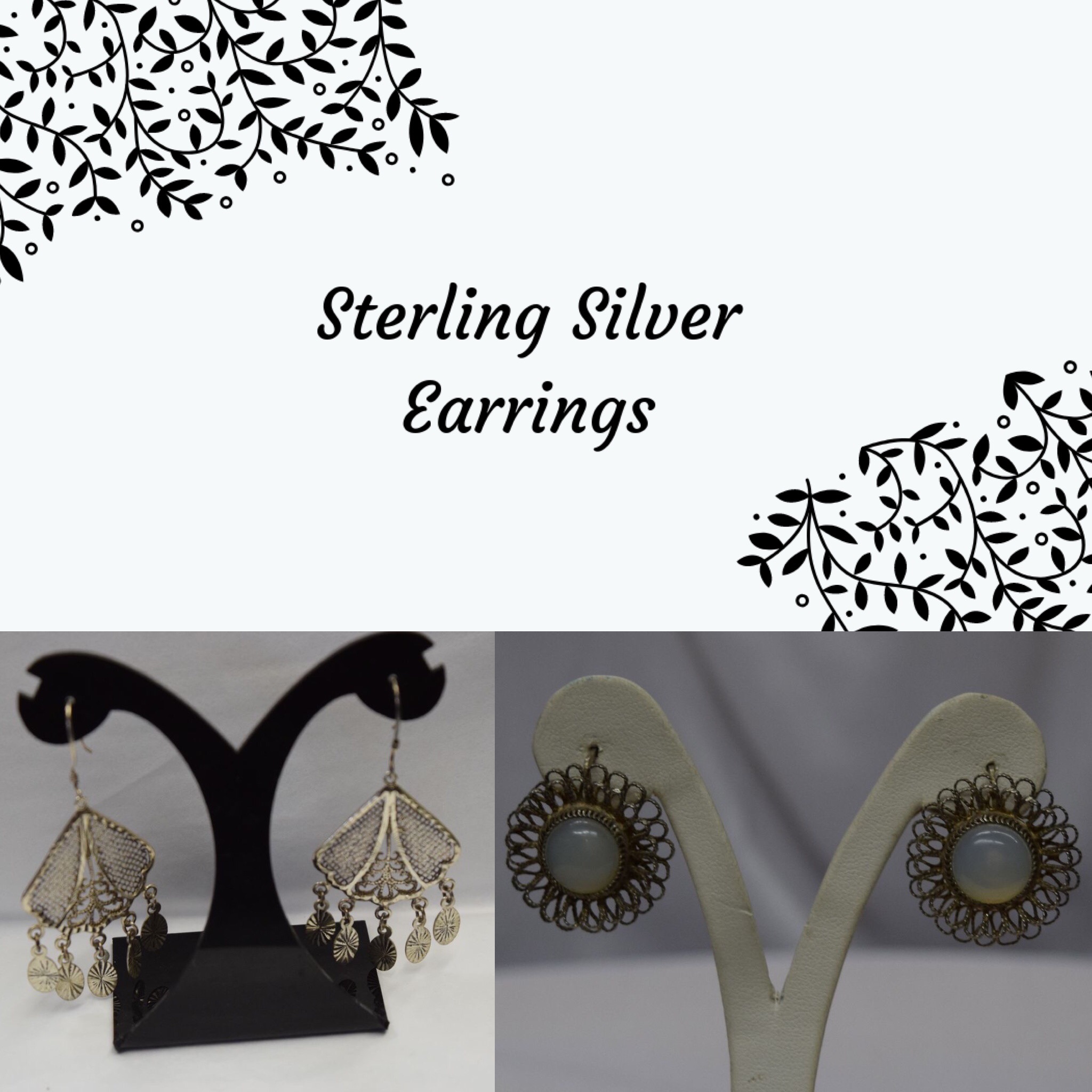 Sterling Silver Earrings
