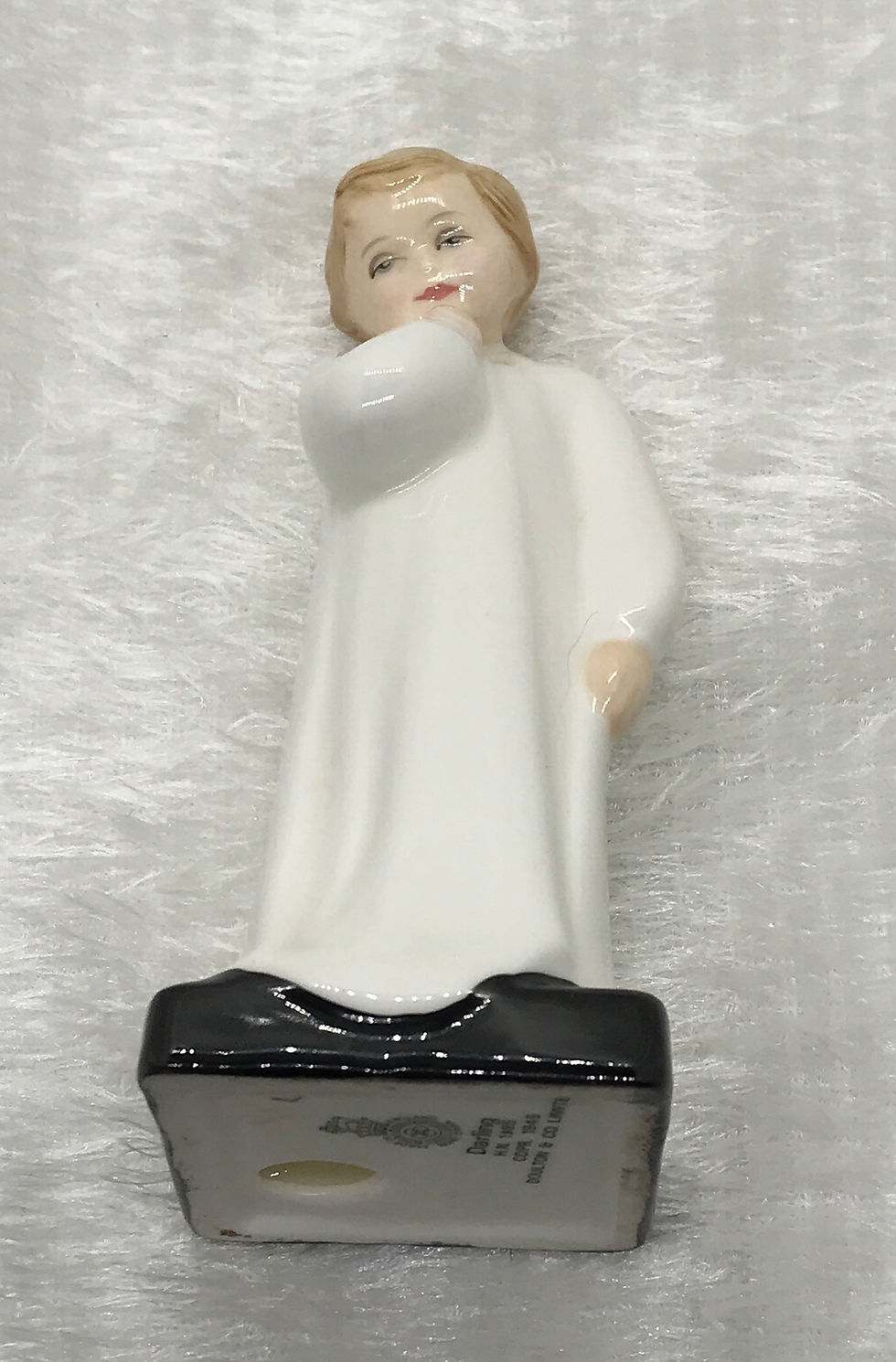Thumbnail: Royal Doulton Made in England Darling Figurine HN 1985