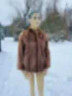 Vintage Koslow's Caramel Mink Fur Jacket