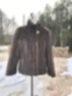 Vintage Compela Collection Chocolate Brown Mink Jacket