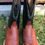 Thumbnail: Vintage Women's Tony Lama Western Cowboy Boots Size 6 B