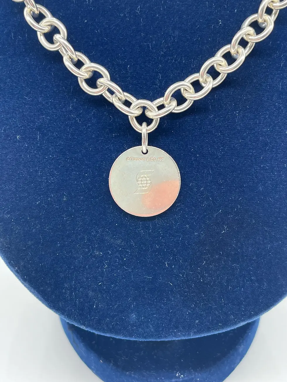 Thumbnail: Vintage Tiffany & Co Sterling Silver Necklace and Pendant