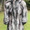 Thumbnail: Luxury Vintage Deluxe Arctic Grey Fox Fur Jacket, Vintage Fur