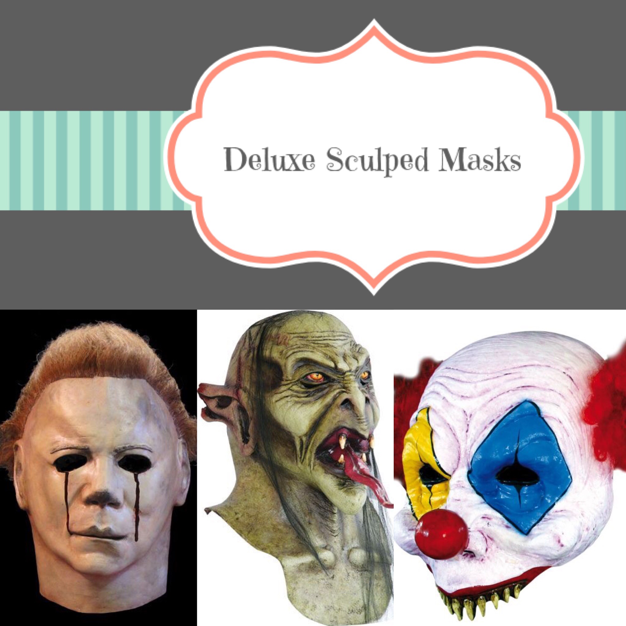 Deluxe Sculpted Masks