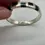 Thumbnail: Vintage Mexico Silver with Black Onyx Bracelet Bangle
