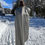 Thumbnail: Vintage Grosvenor Canada Full Length Silver Mink Fur Coat- Size X-Large