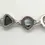 Thumbnail: Vintage Multi Gemstones and Pearl Link Silver Bracelet