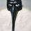 Thumbnail: Round Shape Edges Black Roman Zanni Masquerade Mask in Three Designs