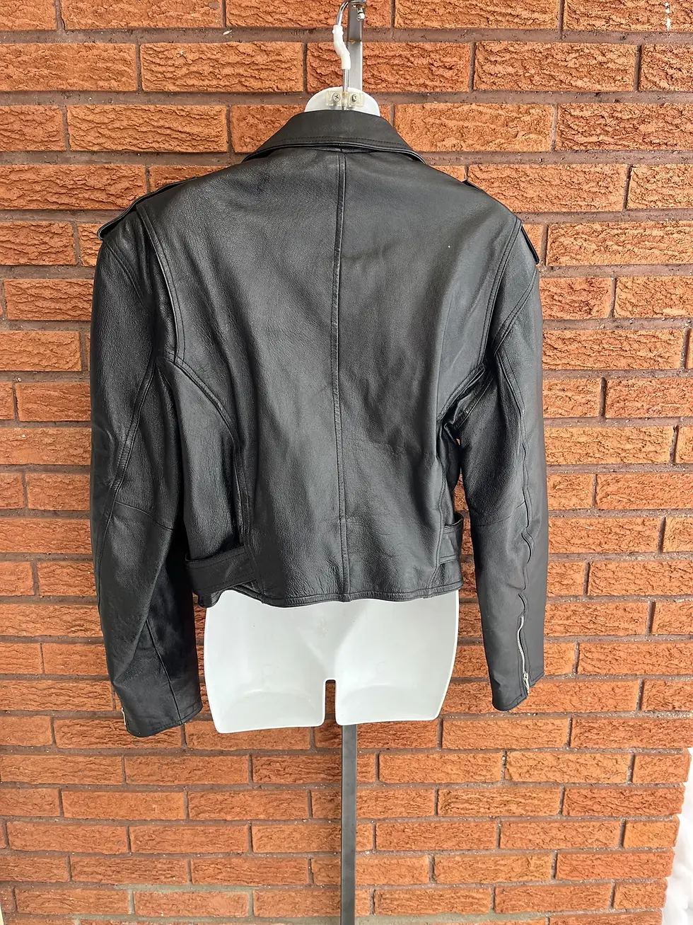 Thumbnail: Vintage women’s Cosa Nova Made in Canada Classic Leather Motorcycle