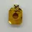 Thumbnail: Vintage 18k Yellow Gold Custom Made Pendant Set One Rectangular Yellow Citrine