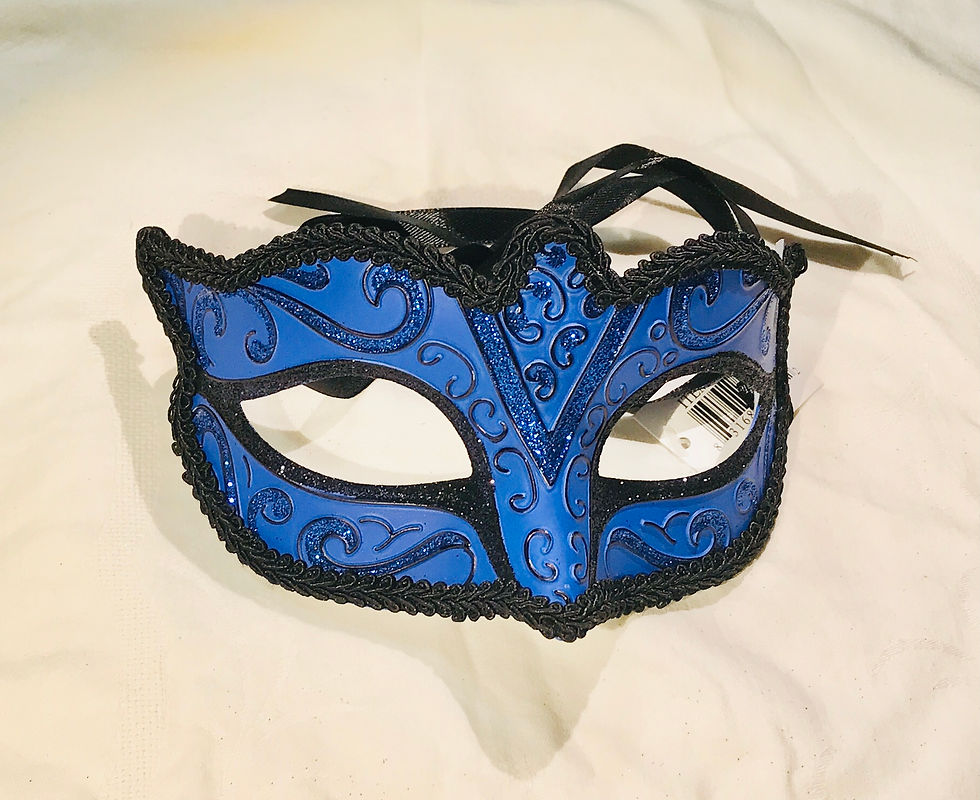 Thumbnail: Classic Decorative Masquerade Mask in a Variety of Colours