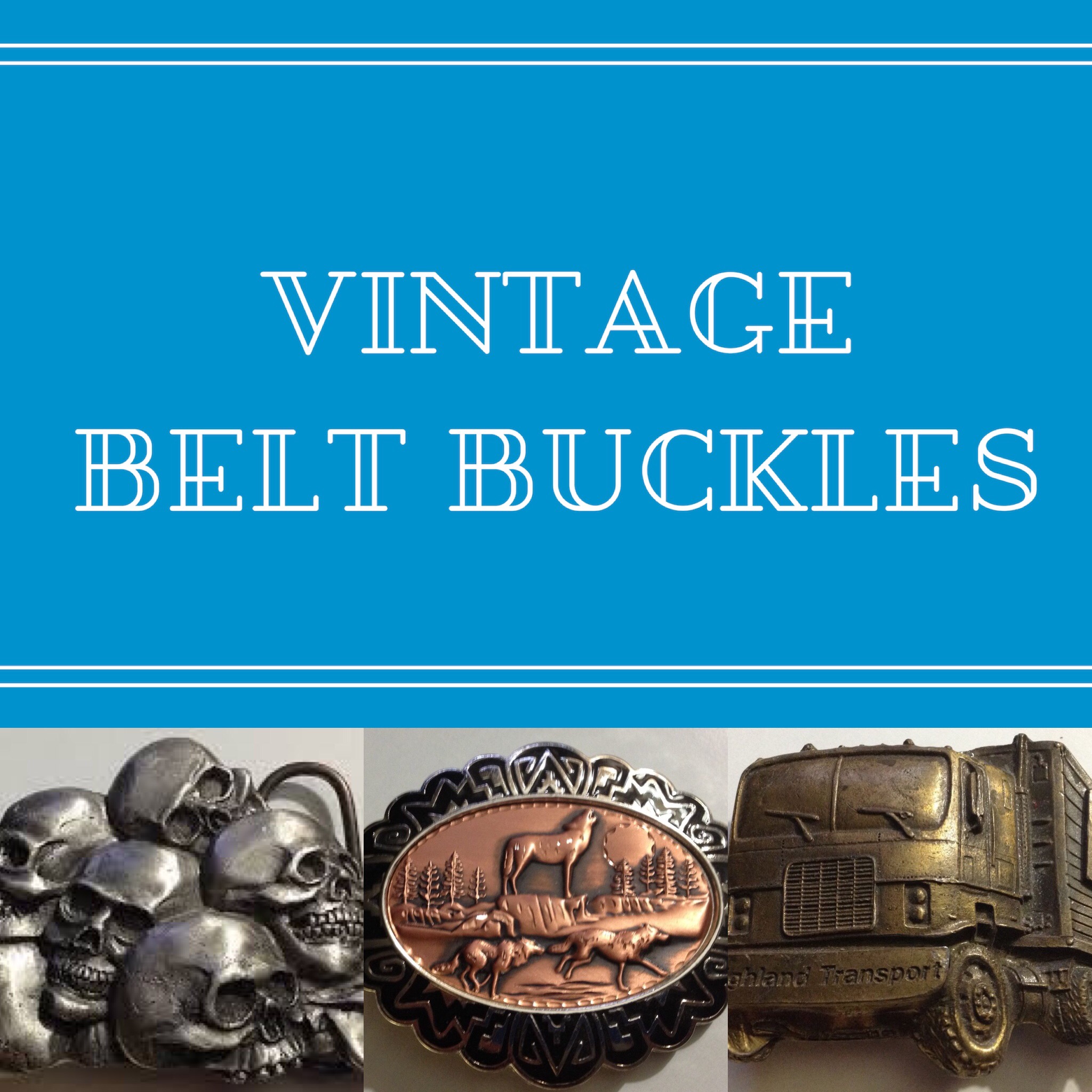 Vintage Belt Buckles
