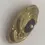 Thumbnail: Antique 9K Yellow Gold Floral  Brooch Pin with Agate and Pearl