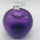 Thumbnail: Handmade Mish Vins Glass Design Apple Purple Paperweight