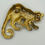 Thumbnail: Vintage Jaguar Brooch Pin, Costume Jewelry