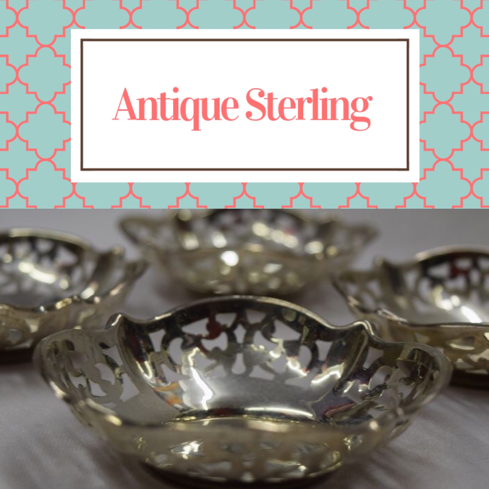 Antique Sterling Dishware