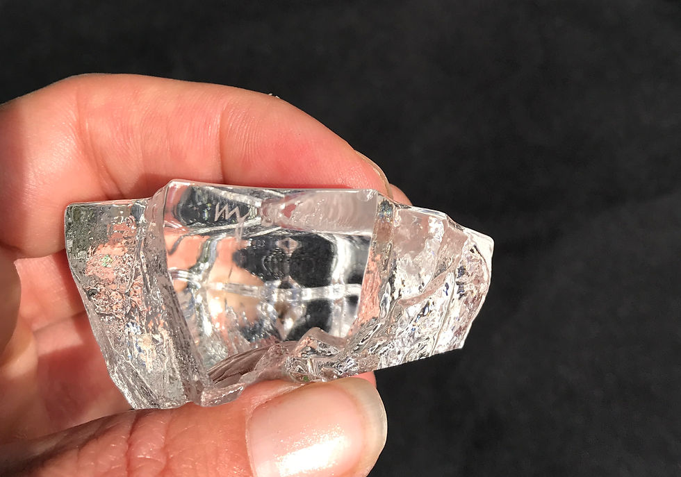 Thumbnail: Vintage Mats Jonasson Sweden Small Sculpture of Eagle Paperweight