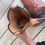 Thumbnail: Vintage Women's Joe Sanchez Tan and Brown Western Cowboy Boots