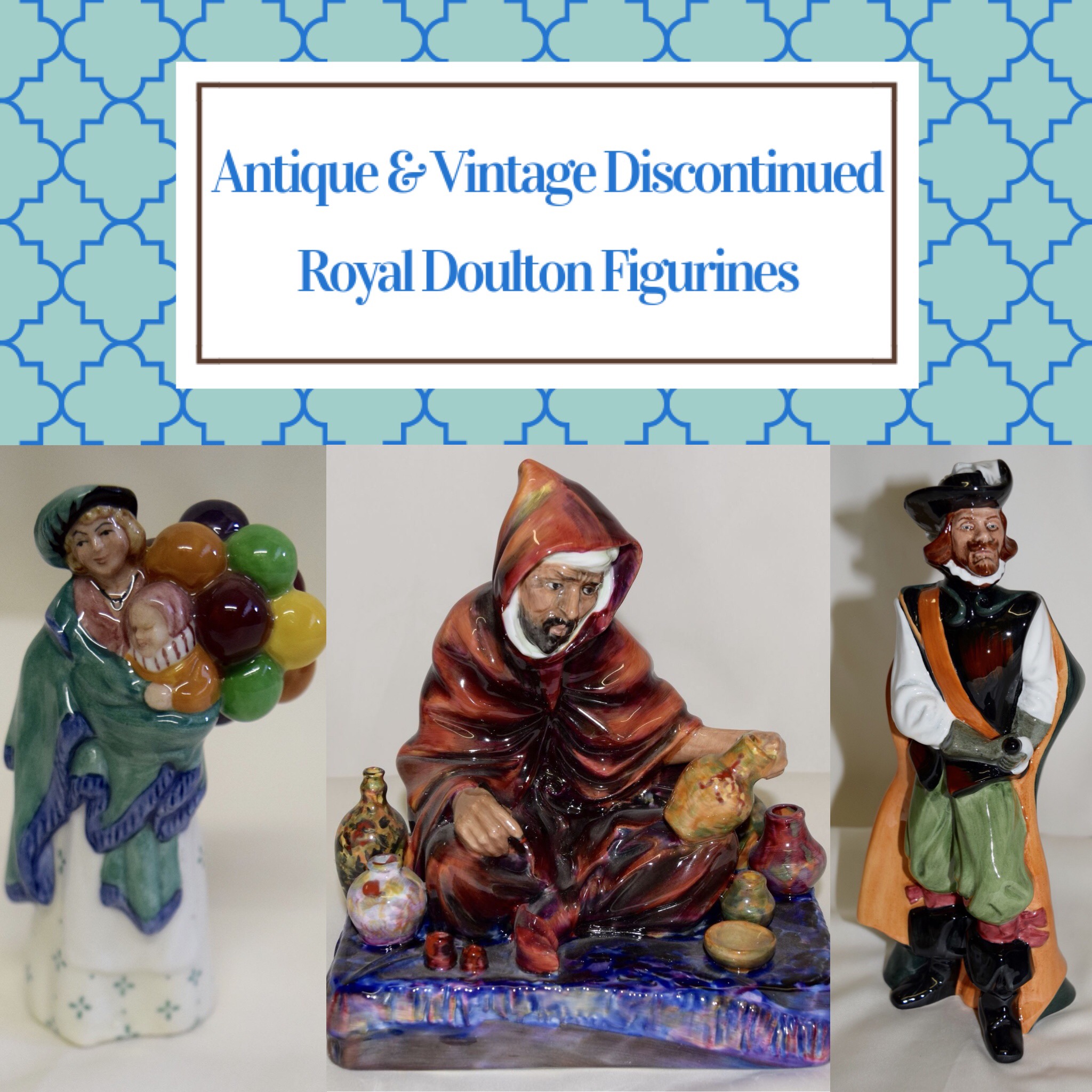 Antique Discontinued Royal Doulton