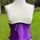 Thumbnail: Traditional Steel Boned Purple with Black Trim Underbust Corset