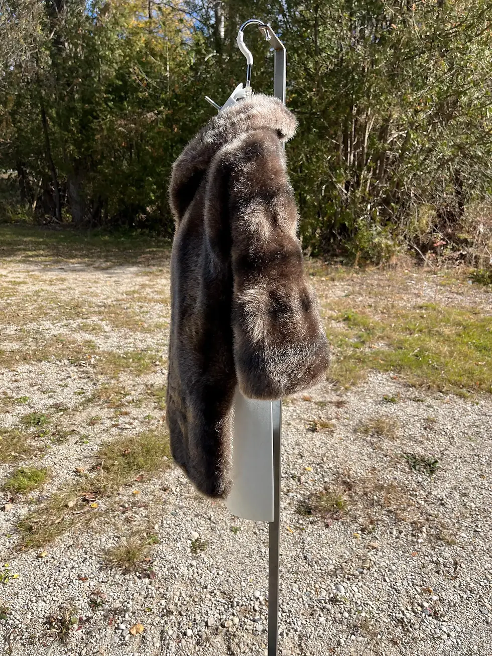 Thumbnail: Vintage Regina Glenara by Glenoit Faux Fur Shaw