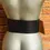 Thumbnail: Vintage Arielle Brown and Black Wide Leather Belt