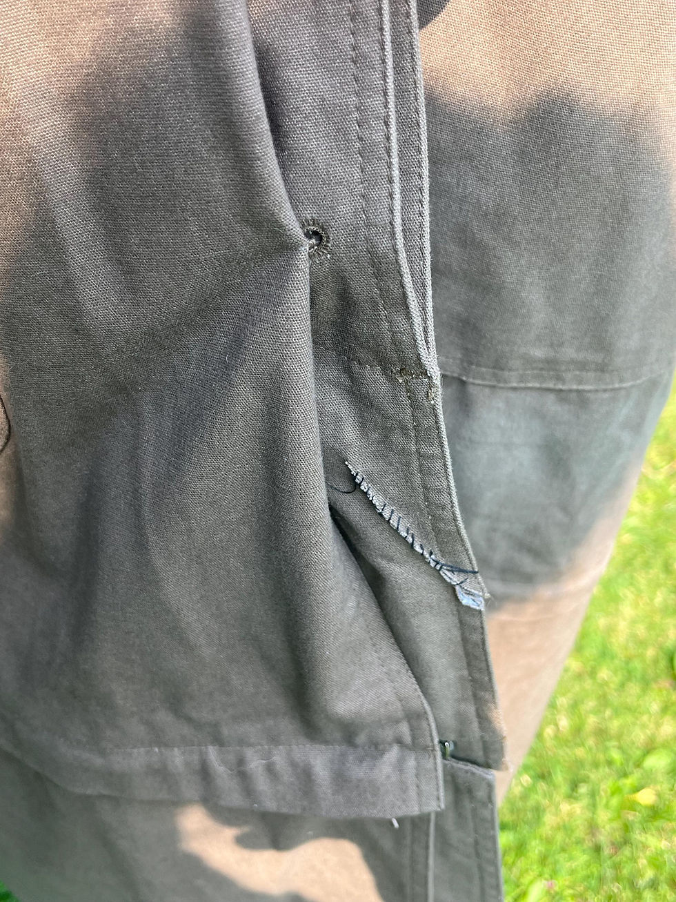 Thumbnail: Vintage Men’s Adjustable Length Overcoat