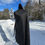 Thumbnail: Vintage Full Length Dark Brown Mink Fur Coat - Size X-Large