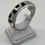 Thumbnail: Vintage Mexico Silver with Black Onyx Bracelet Bangle