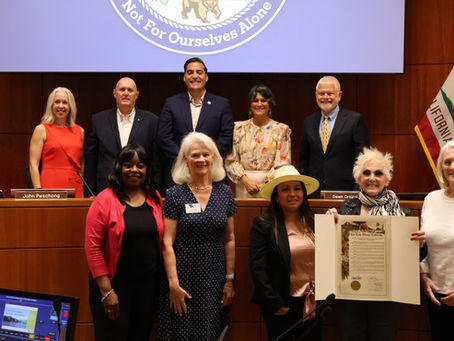 51 years of service! SLO County Commission on the Status of Women & Girls Recognized by Board of Supervisors