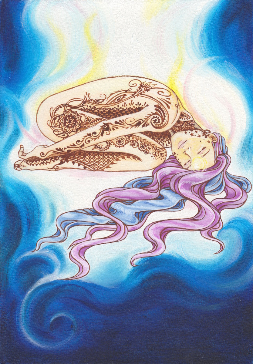 my art 'Balasana'