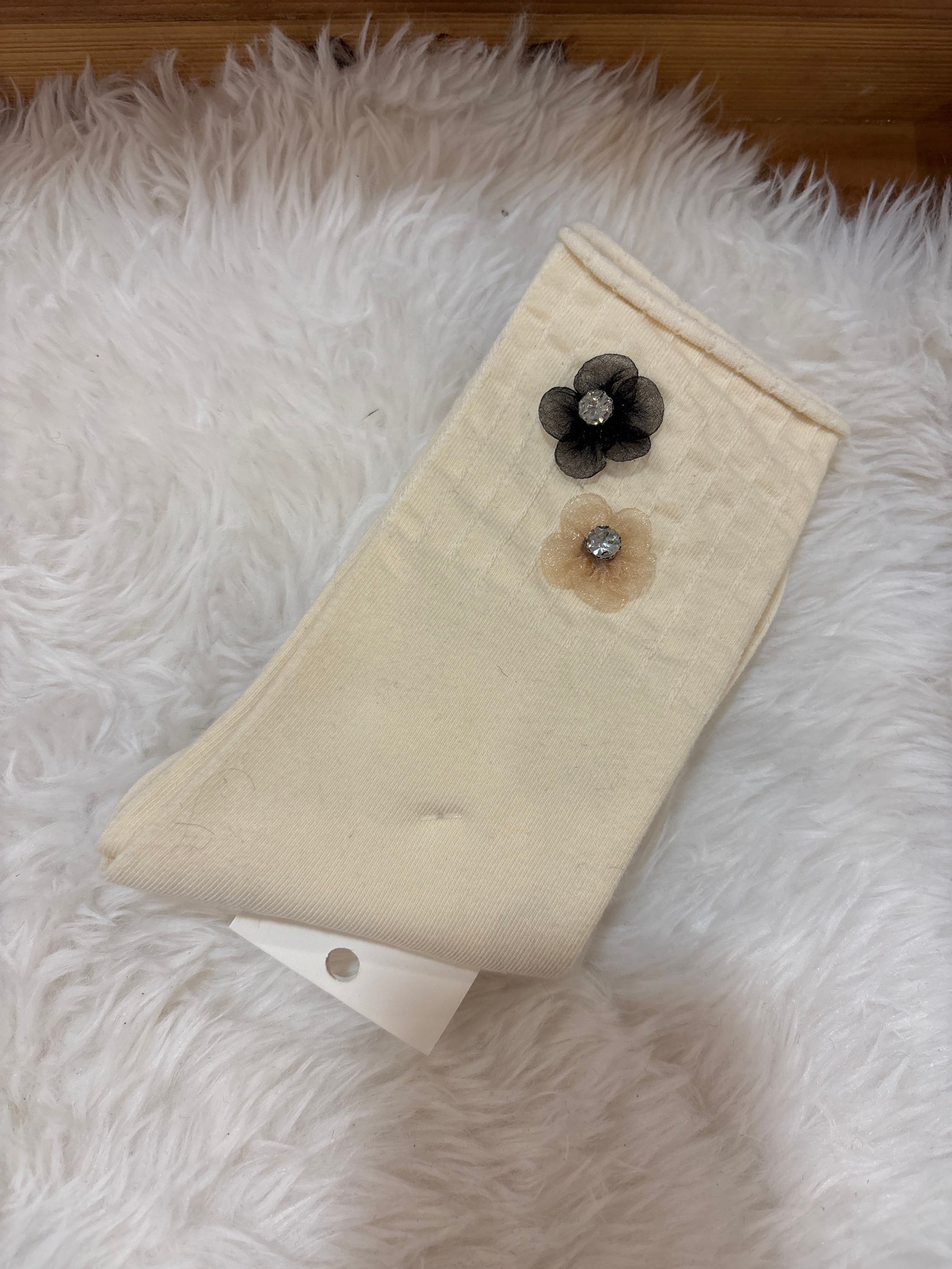 Socken mit Strasssteine