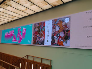 High-resolution LED display for the Museum Rietberg in Zurich