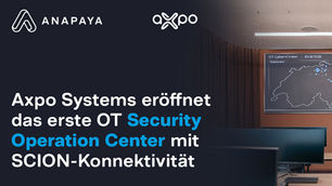 Display LED per il centro operativo di sicurezza OT AXPO