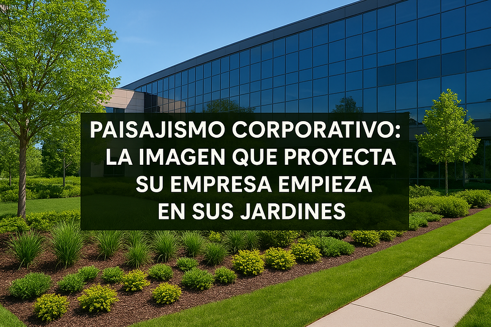 Mantenimiento de zonas verdes para empresas