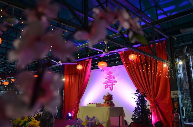 Outside Event Dining Setup 5