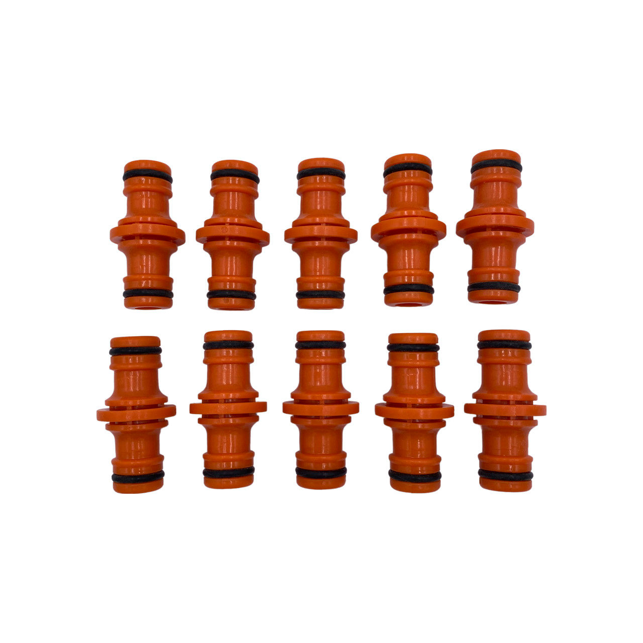 Double-ended male Hose Connectors x10