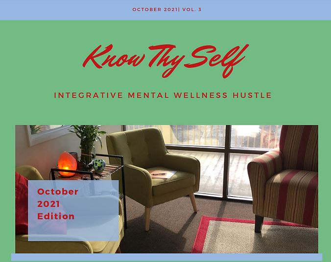 Therapy Newsletter October 2021