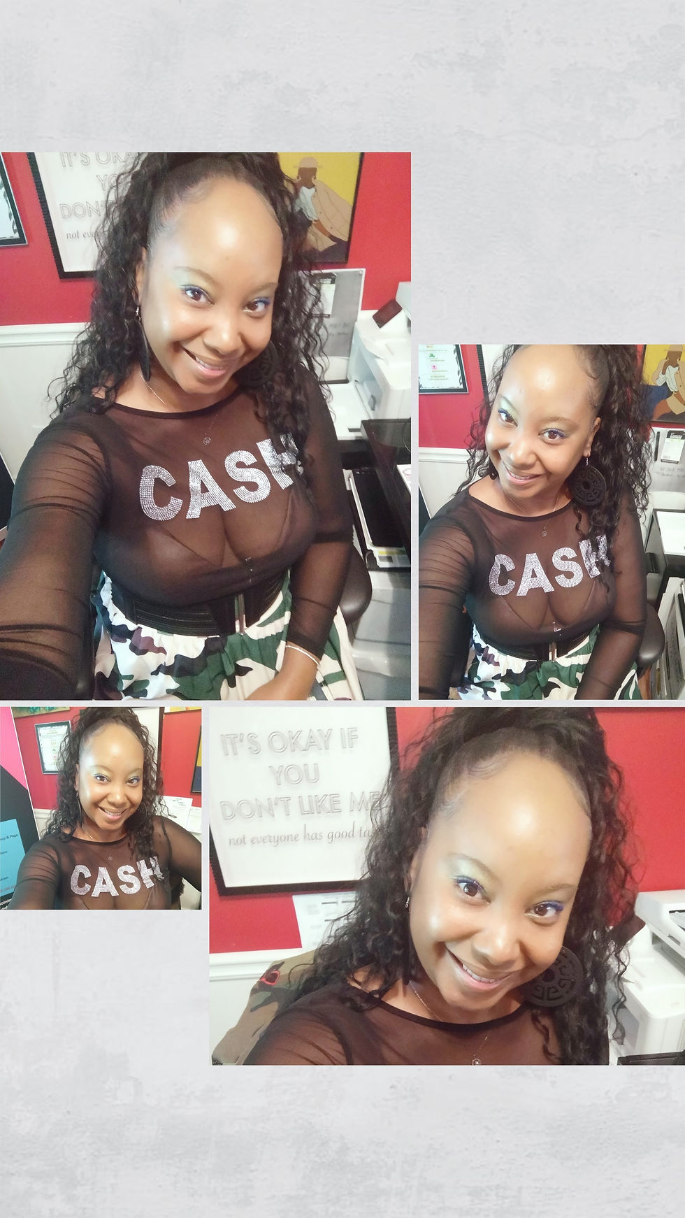 Thumbnail: CASH MESH TOP