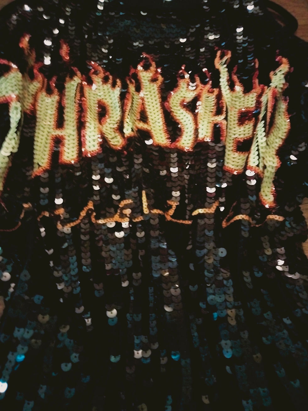 Thumbnail: Thrasher Party Glitter Top