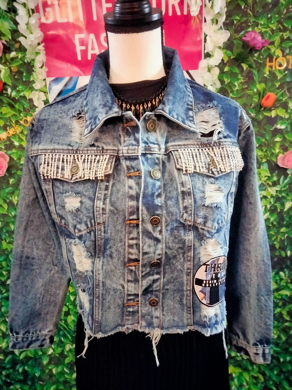 Thumbnail: Tiger Rockstar Jean Jacket