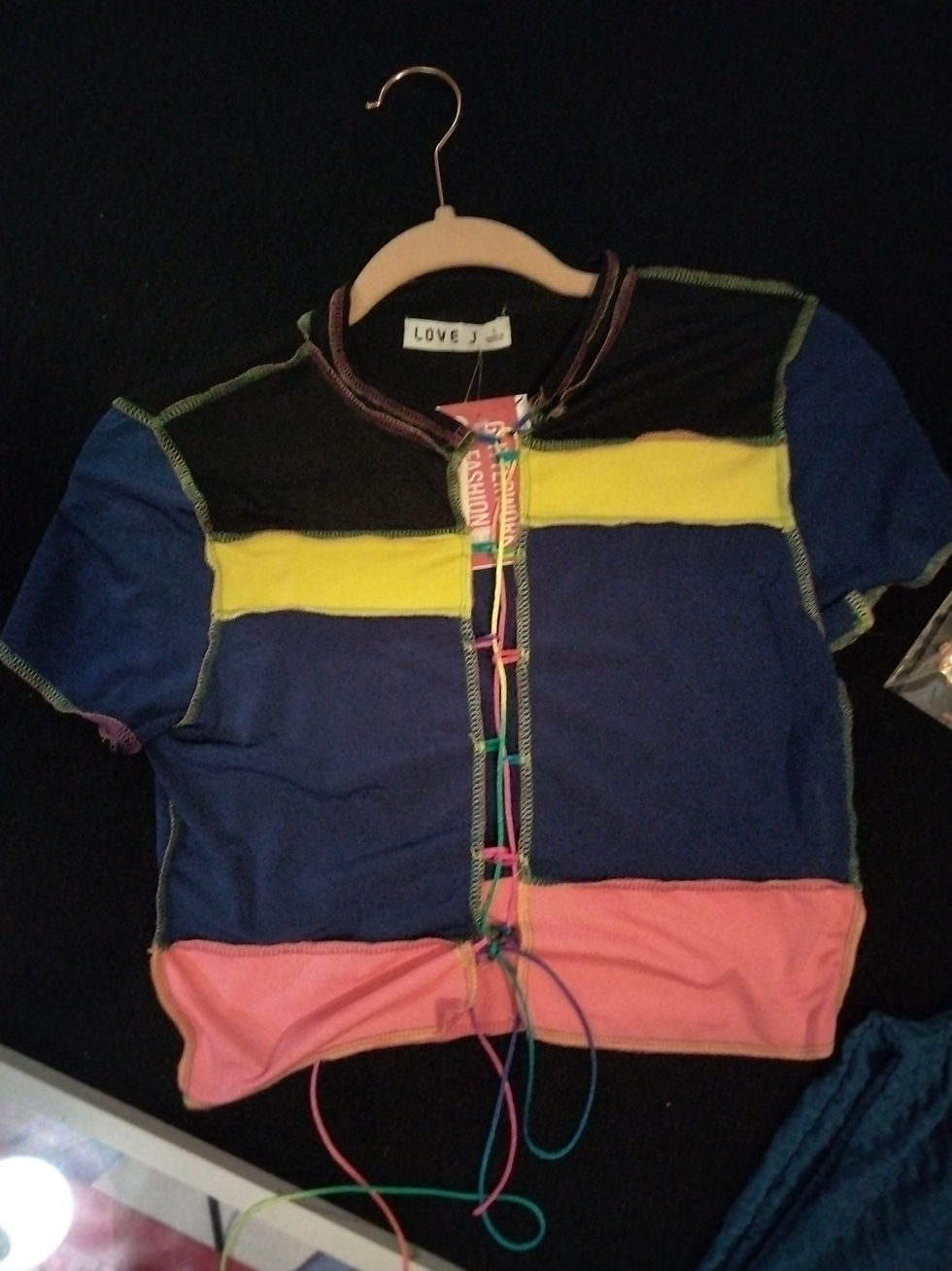 Thumbnail: Love J Shirt Tie Up Top